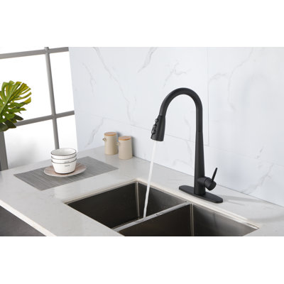 Stainless Steel Kitchen Faucet With Pull Down Sprayer, Single Handle | Gift Idea