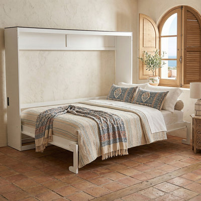 Queen Size Murphy Bed, Wall Bed & USB