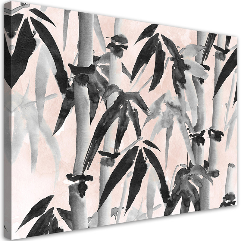 Image, Bamboo Forest, Japan 1 Piece Wall Art on Canvas, 80cm H x 120cm W