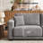86 Inch Sofa With Extra Deep Seats Oversize,2 Seater Sofa For Living Room-2115167689