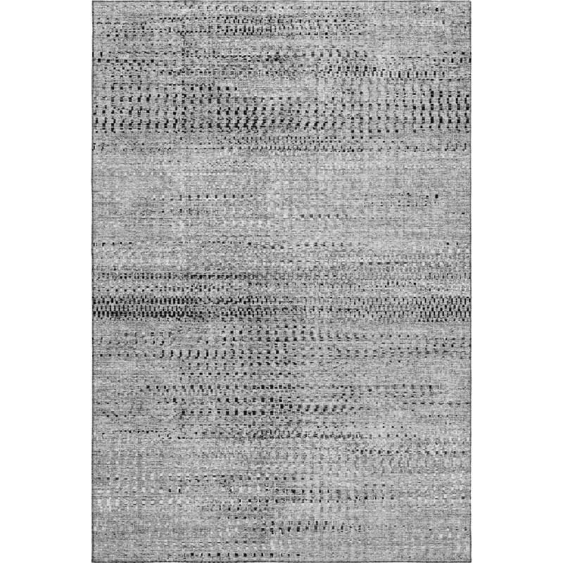 Tapis de qualité supérieure lavable à la machine Mayfield AMF2137, Grey, 9' x 12'