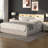 Headboard Queen Size White with Storage, LED Light, USB Ports & Power Outlets – High-Quality, Space-Saving Design-1319620270-1319620271