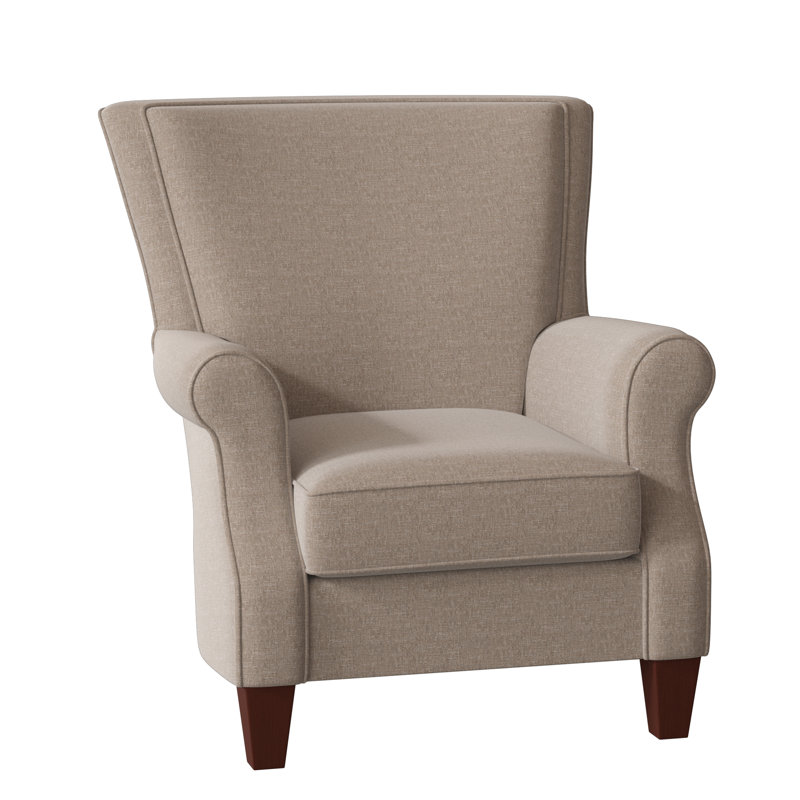 Fauteuil Geary, Sergé performance taupe Index 41, Manhattan, Oui