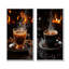 Cuba Aroma Coffee Harmony - ensemble de 2 reproductions d'art mural café et thé-1997112076-1997112081