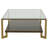 Cannon Glass Top Single Coffee Table