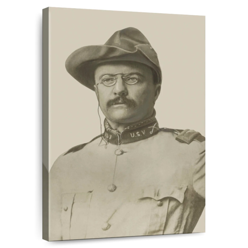 Leisha Teddy Roosevelt, 36" H x 24" W