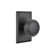 Emtek Privacy Knobset w/ Rectangular Rosette and Norwich Knob