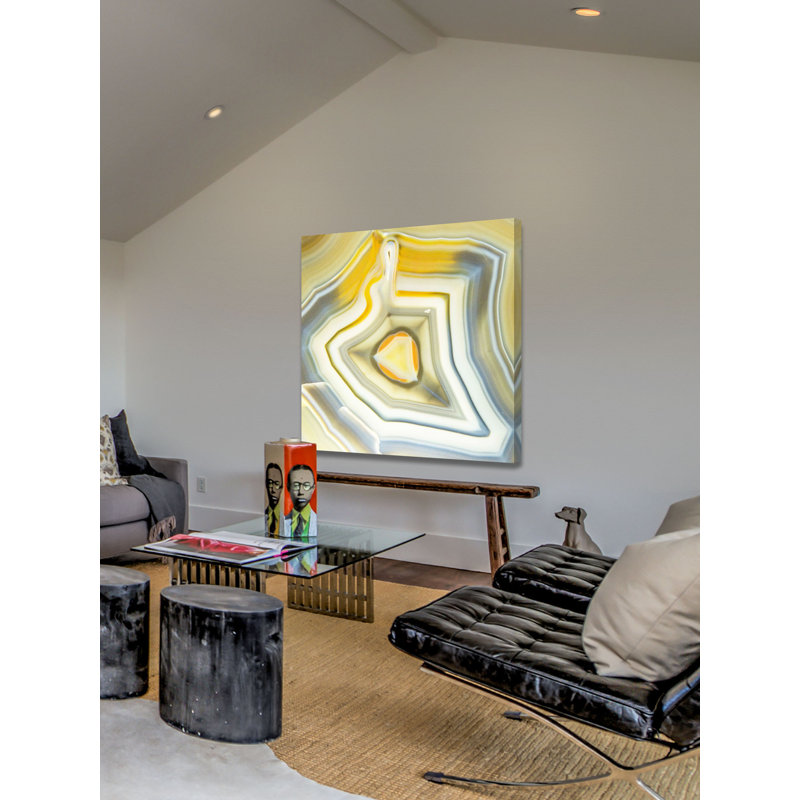 " Alabaster ", 48" H x 48" W x 1.5" D