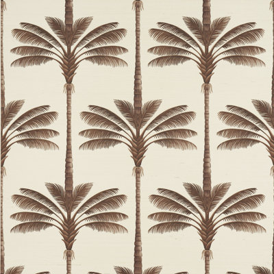 Schumacher X Johanna Ortiz A Palm Is A Palm Sisal Wallpaper