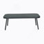Causeuse et table en acier, gris-815597952-815597954