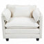 Fauteuil club avec repose-pieds Boucle-1117254348