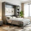 Lit escamotable avec bureau et tablettes Murphy-488728590-488728688