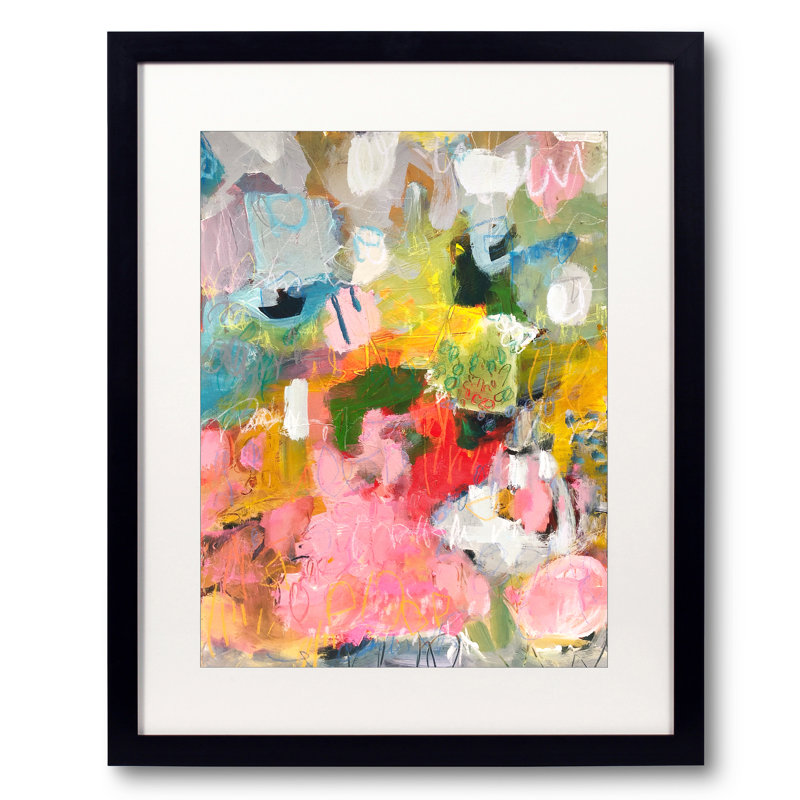 Mornin by Elizabeth Chapman, Black Framed Paper, 20" H x 16" W
