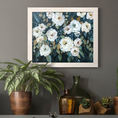 Moonlit Garden I - Impression de cadre photo sur papier