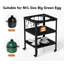 Table de gril pour grand gros œuf vert, structure de nid modulaire avec roue et crochet, support de cuisson extérieur pour barbecue familial, compatible avec les gros œufs verts de modèle M / L-133987945