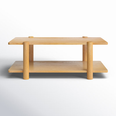 Hepburn 2 Shelf Wood Coffee Table