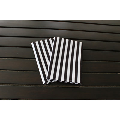 Polyester Striped Square Napkin