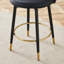 ° Rotatable Modern Pu Upholstered Bar Chair - Set Of 2