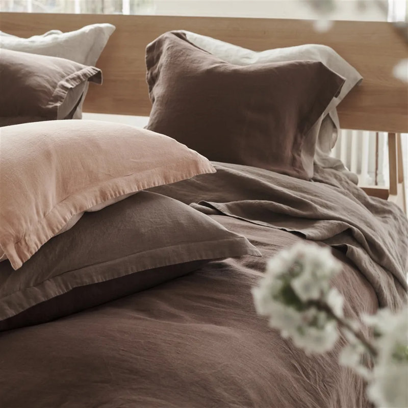 Biella Linen Fitted Sheets, Ivory, Queen Fitted Sheet