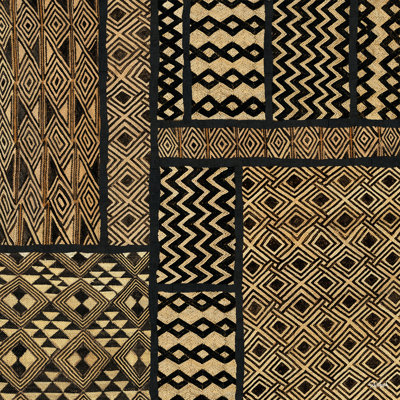 " Kuba Abstract Square " by Sue Schlabach