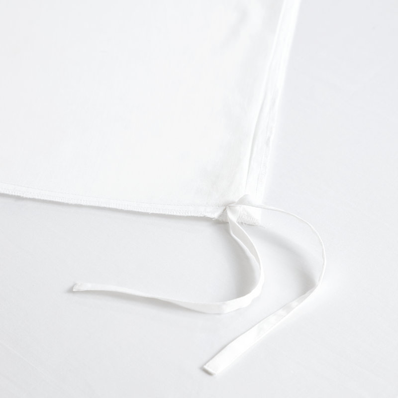 Ensemble de housse de couette brodé en coton 3 pièces Superior , Housse de couette pour grand lit + 2 taies décora