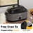 Electric Roaster Oven With Removable Pan