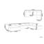 APRICA 5 Seater Sofa & Chaise-102465544