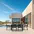 Eartha 6 - Person Patio Dining Set with Rectangular Table , Cushions Included
