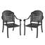 Ensemble de 2 chaises de patio en aluminium avec coussins-251111884-251111883