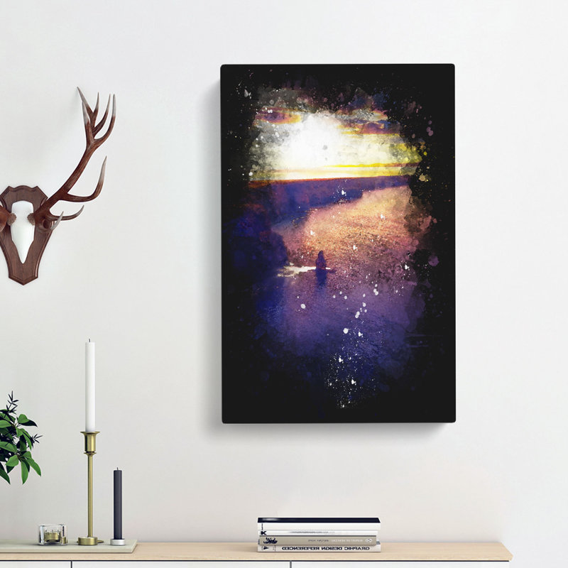 Sunset - Wrapped Canvas, 50cm H x 35cm W x 3cm D