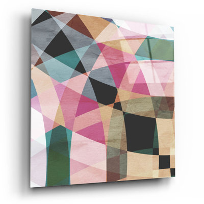 Orren Ellis 'Geometric Design 1' By Graphinc, Acrylic Glass Wall Art ...