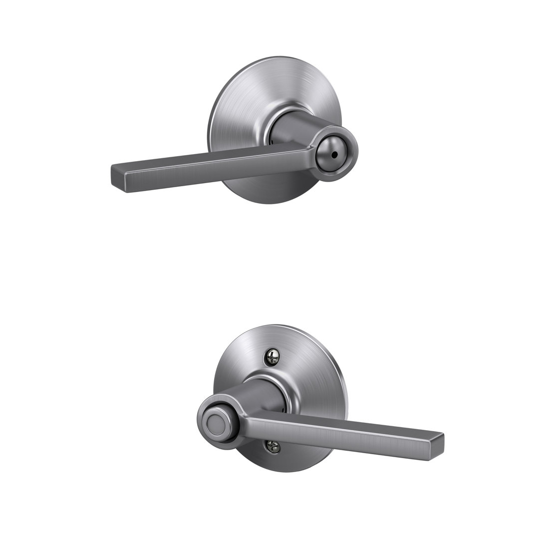 Latitude Lever Bed and Bath Door Lock Schlage 