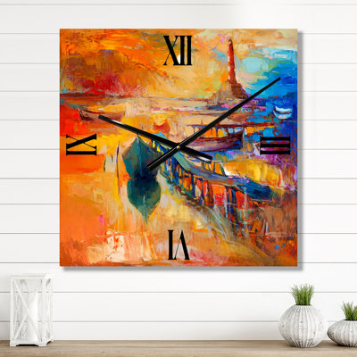 Metal Wall Clock