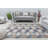 Celestia Contemporary RusticTaupe Area Rug-239157458
