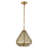 1 - Light Gold Single Pendant