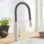 Concetto™ Pull Down Touch Single Handle Kitchen Faucet With Accessories-20978170