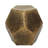 Classy Textured Side Table - Hexagonal & Aluminum Classiness Charming Lightweight