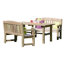 Gosnold 4 - Person Wood Patio Dining Set with Rectangular Table