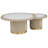 Everett Large Round Bunching Cocktail Table
