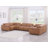 Jignesh 8 Piece 4 Power Recliner Top Grain Italian Leather Sectional-1208673524