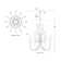Julie Neill Acadia Large Chandelier