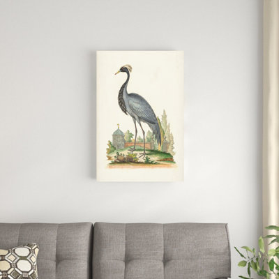 Héron antique et grues II