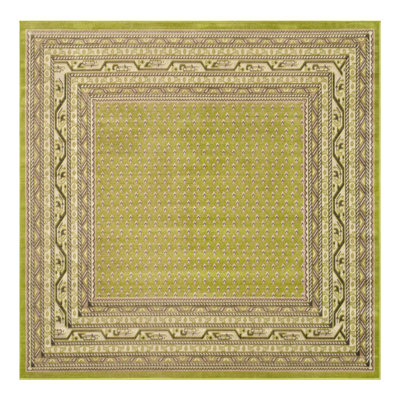 Swinson Geometric Green Rug