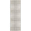 Tapis de jardin intérieur / extérieur à motif écossais gris