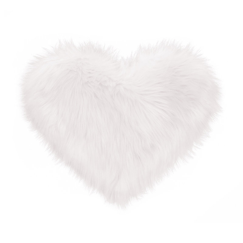 Antuane Cotton Novelty Cushion Cover, White