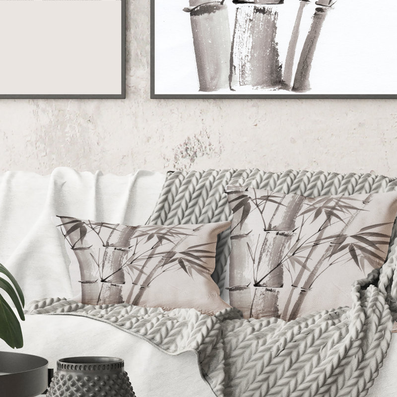 Floral Throw Pillow