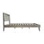 Lit plateforme en bois massif avec tête de lit Diamonr Mid-Century moderne Diamonr-480325770-480325774