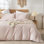 Ensemble de housse de couette 100% coton délavé LifeTown