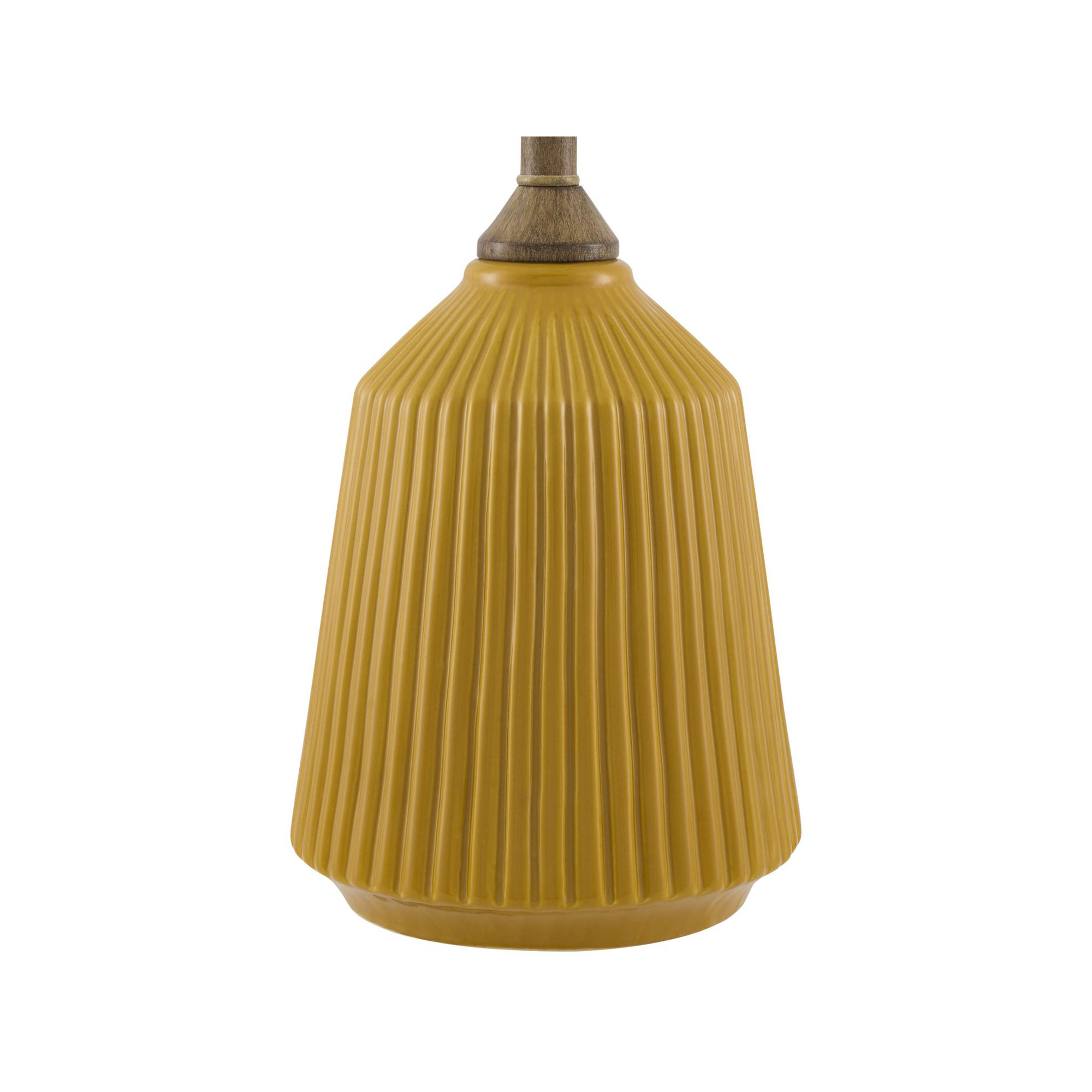 Teasley Ceramic Table Lamp, Yellow