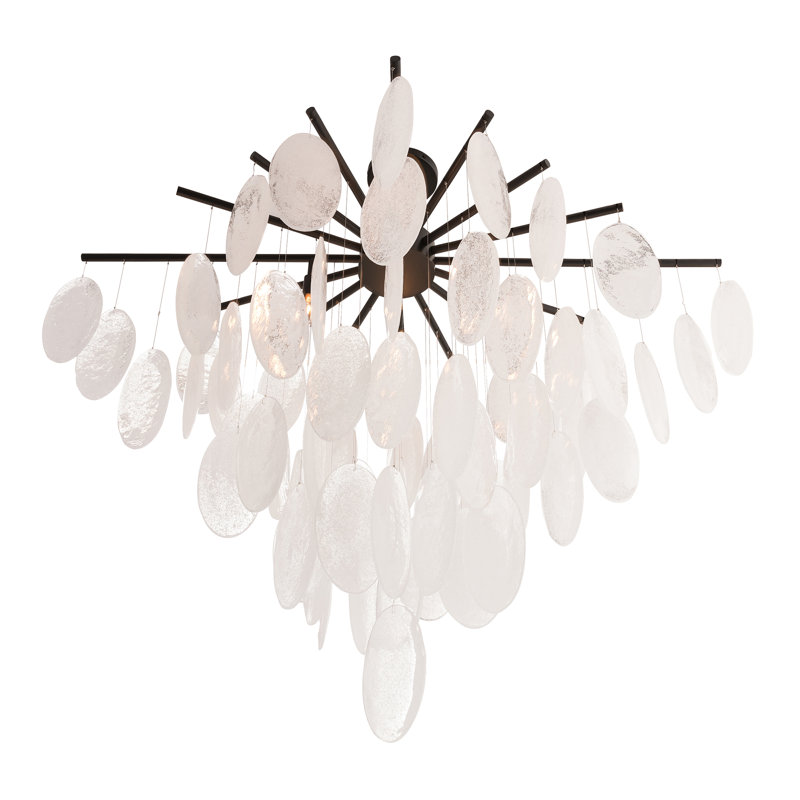 Tiffany 8 - Light Chandelier